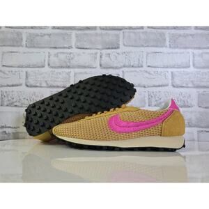 Nike LD-1000 x Stussy Men's Size 10 Sanded Gold Laser Fuchsia FQ5369-700